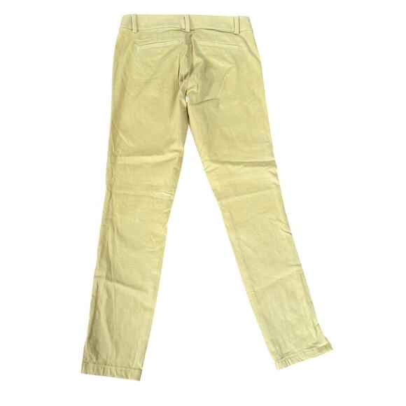 Ann Taylor LOFT Marisa Trouser Pants Butter Yellow Size 4 Tailored Career Work - Picture 8 of 11